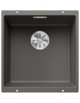 Plautuvė BLANCO SUBLINE 400-U SILG Volcano grey InFino O.AF, 527349