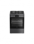 BEKO Cooker | FBM62330GADSN | Hob type Gas | Oven type Electric | Grey | Width 60 cm | Grilling | LED | Depth 60 cm | 72 L