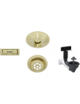 Blanco inFino komplektas 1x3,5'' Satin Gold | 207423