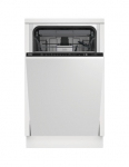 BEKO Dishwasher | DIS46120 | Built-in | Width 45 cm | Number of place settings 11 | Number of programs 6 | Energy efficiency cla