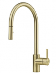 Mai&scaron;ytuvas Franke Eos-Neo 115.0681.244, su i&scaron;traukiamu du&scaron;eliu, Champagne Gold