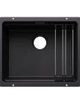 Plautuvė BLANCO Etagon 500-U SILG Black, 527754