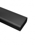 Gartraukio priedas ELICA BLACK RECT. FLAT PIPE 222x89x500