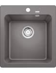 Plautuvė BLANCO NAYA 45 SILG PDUR Alu metallic O.AF, 526573