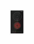 CATA Hob | TD 3002 BK | Vitroceramic | Number of burners/cooking zones 2 | Touch | Timer | Black