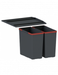 Atliekų rū&scaron;iavimo sistema Franke EASY SORT 45 -2,  2x14.5L |121.0494.182