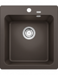 Plautuvė BLANCO NAYA 45 SILG PDUR Coffee O.AF,  526577