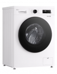 LG F4X1009NWB Washing machine, A, Front loading, Washing capacity 9 kg, Depth 55 cm, 1400 RPM, White | LG