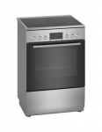 Bosch | Cooker | HKR39A250U | Hob type Vitroceramic | Oven type Electric | Stainless steel | Width 60 cm | Electronic ignition |