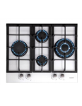 CATA | hob | LCI 6031 WH | Gas on glass | Number of burners/cooking zones 4 | Rotary knobs | White