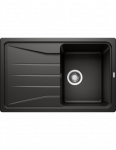 Plautuvė BLANCO SONA 45 S SILG PDUR Black O.AF, 525970