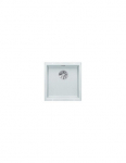 Plautuvė BLANCO SUBLINE 400-U SILG PDUR White InFino O.AF, 523426