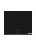 Bosch | Hob | PUE63KBB6E | Induction | Number of burners/cooking zones 4 | Touch | Timer | Black