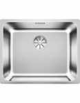 Plautuvė BLANCO SOLIS 500-U BRUSHED InFino O.AF, 526122