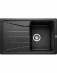 Plautuvė BLANCO SONA 45 S SILG PDUR Black O.AF 525970