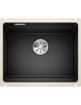 Plautuvė Blanco ETAGON 500-U Ceramic Black InFino O.AF | 525155
