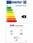 &Scaron;aldytuvas BEKO RCNA305K40WN