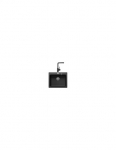 Plautuvė BLANCO Naya 6 Black + Mila Black Matt | 527920
