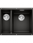 Plautuvė BLANCO SUBLINE 340/160-U RE SILG PDUR Juoda  | 525986