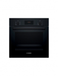 Bosch Oven | HBF133BA1 | 66 L | Electric | EcoClean | Knobs | Height 59.5 cm | Width 59.4 cm | Black