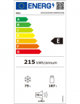 Refrigerator BEKO B1RCSO264W