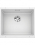 Plautuvė BLANCO SUBLINE 500-U SILG PDUR Balta InFino O.AF, 523436