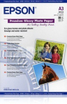 Epson Premium Glossy Photo Paper A3, 20 Sheet, 255g S041315
