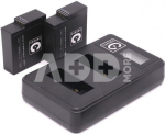 Caruba Wall Charger & Battery Duo Kit   voor GoPro Hero 5 / 6 / 7