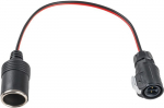 B&W Energy Case Anschlusskabel f&uuml;r KFZ Normstecker black