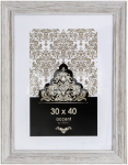 Nielsen Accent Vintage 30x40 Wooden Frame white 3231001