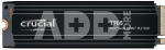 Crucial T705 with heatsink 2TB PCIe Gen5 NVMe M.2 SSD