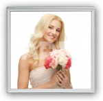 Zep Photo Frame 120S01-88 Silver 20x20 cm