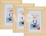 Photo frame Seoul 10x15, beige 3pcs (1303539)