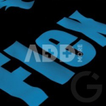 Termoplėvelė Argo Flex &scaron;viesiai mėlyna 25m. x 0,5m.