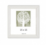 Rėmelis 15x15 med 1200897 PINO White | 11mm