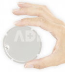 Godox V1 glass on flash head (back)