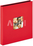 Walther Fun red 10x15 400 Photos pocket album EA110R