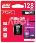 GOODRAM microSDXC 128GB Class 10 UHS-I + adapter