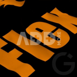 Termoplėvelė Argo Flex oranžinė 25m. x 0,5m.