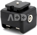 Caruba hotshoe adapter   (middencontact naar X Contact)