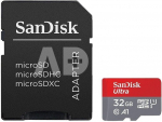 Sandisk memory card microSDHC 32GB Ultra 120MB/s A1 + adapter