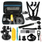 Puluz 20 in 1 Accessories Ultimate Combo Kits for sports cameras PKT11