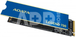 ADATA LEGEND 700 512 GB, SSD form factor M.2 2280, SSD interface PCIe Gen3x4, Write speed 1600 MB/s, Read speed 2000 MB/s, Bulk
