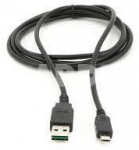 CABLE USB2 TO MICRO-USB DOUBLE/SIDED 1M CC-MUSB2D-1M GEMBIRD