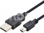 TB Cable USB - Mini USB 1.8m. black