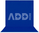 Westcott X Drop Pro Kreukbestendige Achtergrond Chroma Key Blauw Sweep (2.4 x 4 m)