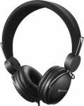 126-34 MiniJack Headset with Line-Mic Black