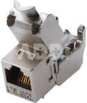 Keystone RJ45 STP Cat.6а Silver