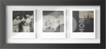 Polaroid Studio Photo Frame Triptych - Black