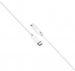Silicon Power cable USB-C - USB-C LK15CC 1m, white
